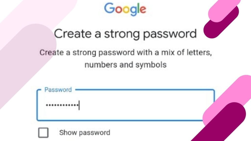 Create a Strong Password