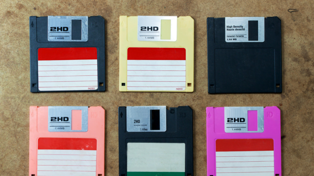 Floppy disk ke image