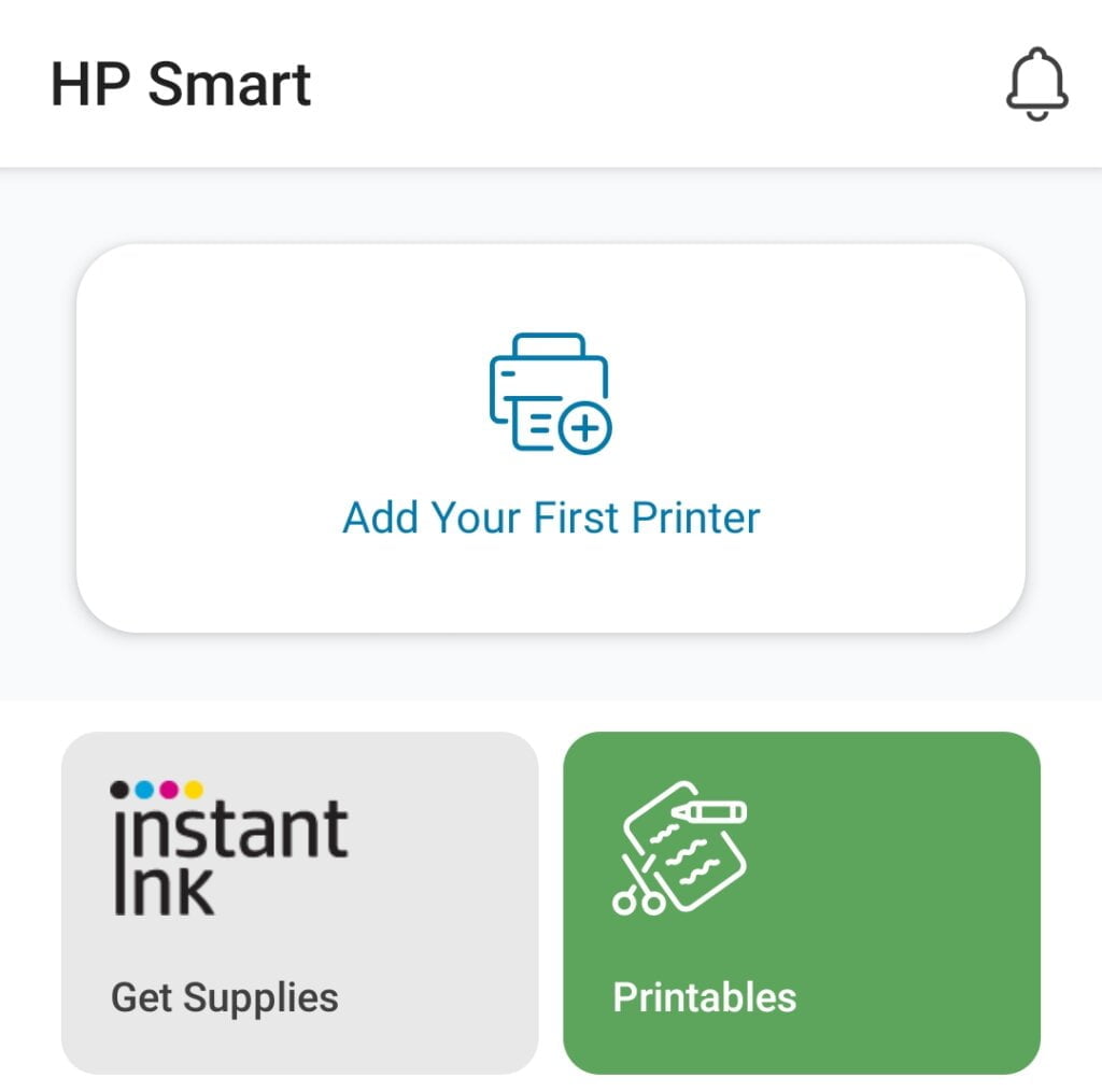 Click on Add your first printer