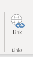 Links group in ms excel