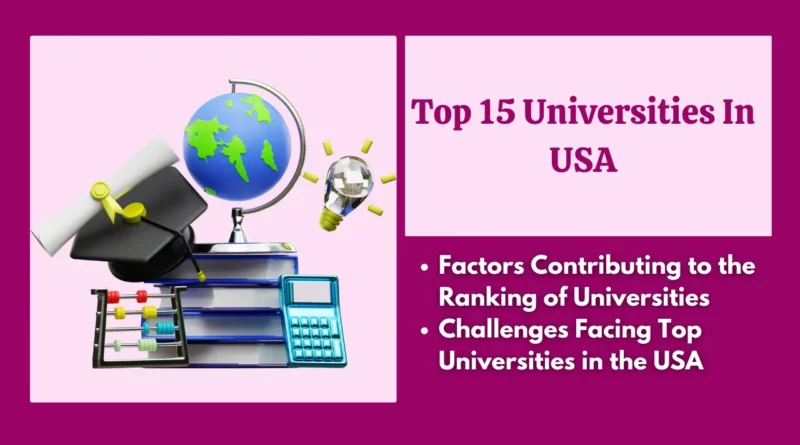 top Top Universities In USA